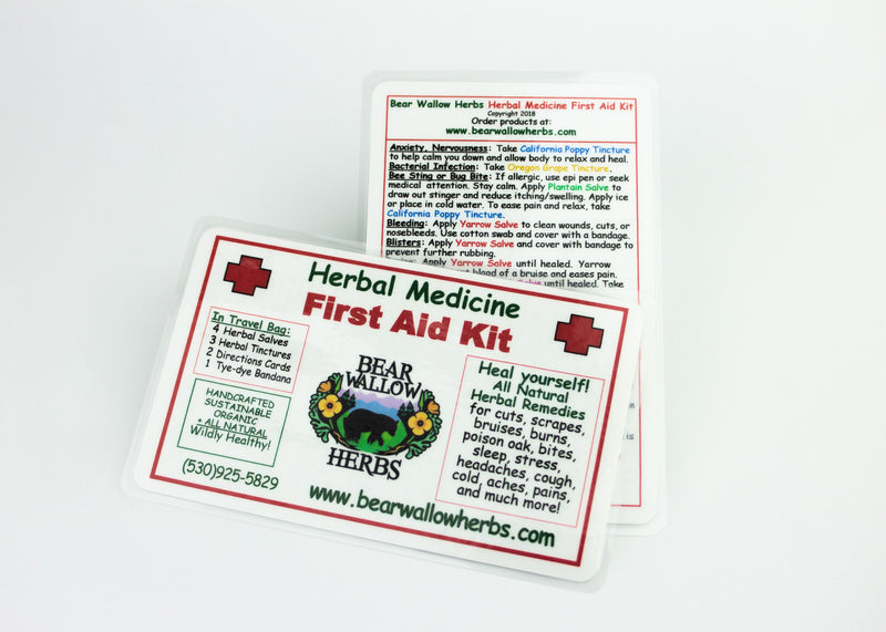 Herbal Medicine First Aid Kit