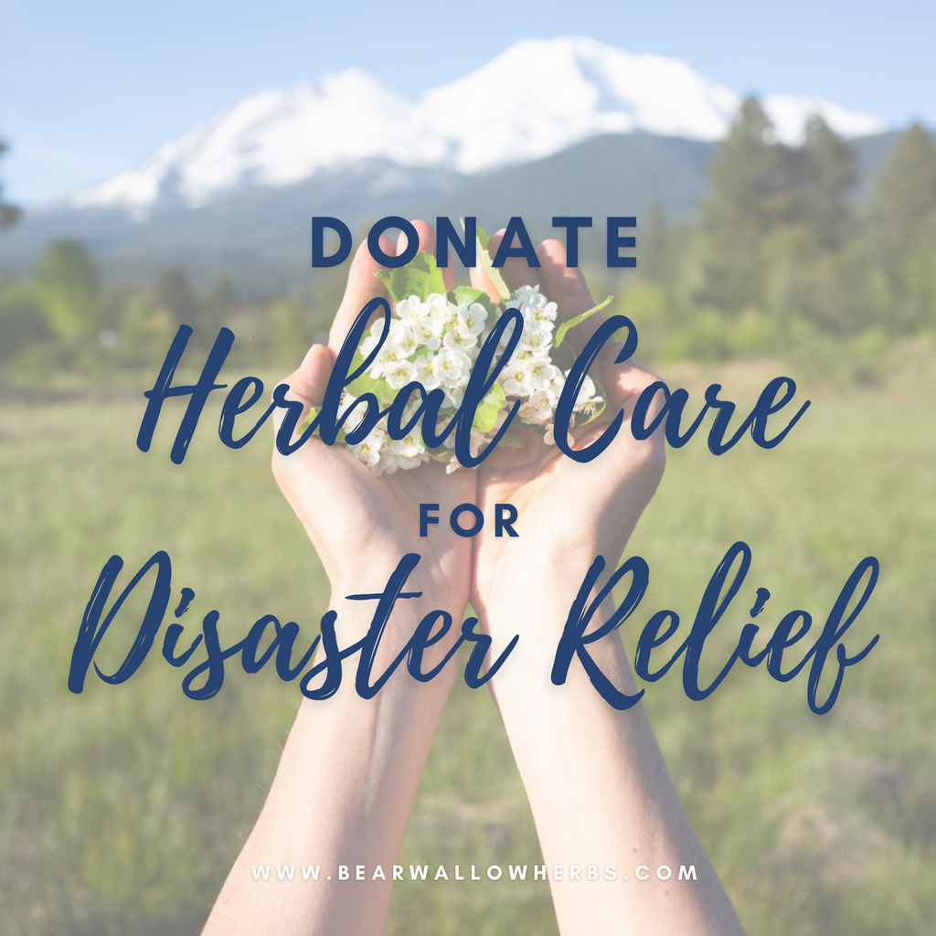 Donate: Herbal Care for Disaster Relief